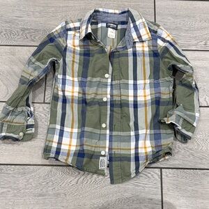OshKosh B'gosh Multicolor Plaid Button-Down Shirt